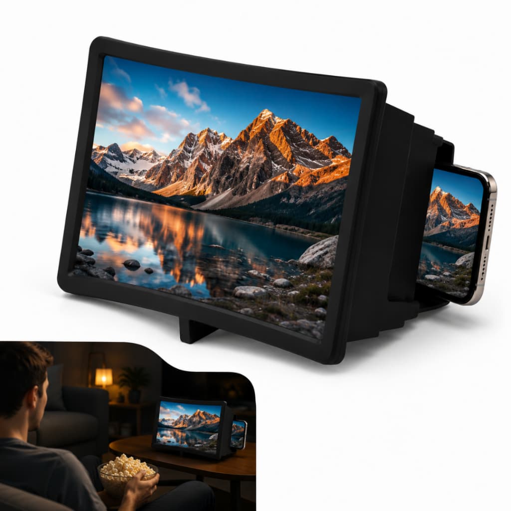 Amplificador Tela Celular Zoom Universal Assistir Vídeos Hd