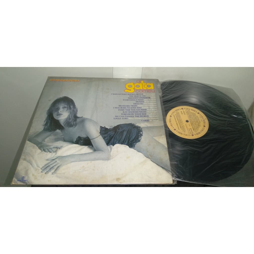 LP Trilha Sonora Internacional Novela A Gata Comeu 1985