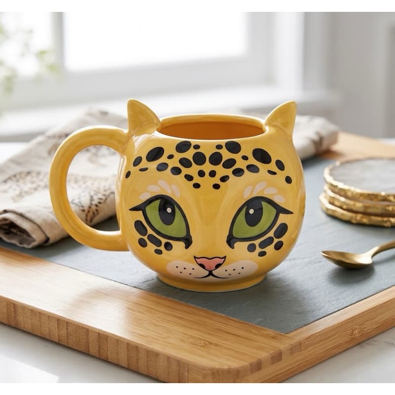 Caneca 3D onça 300ml