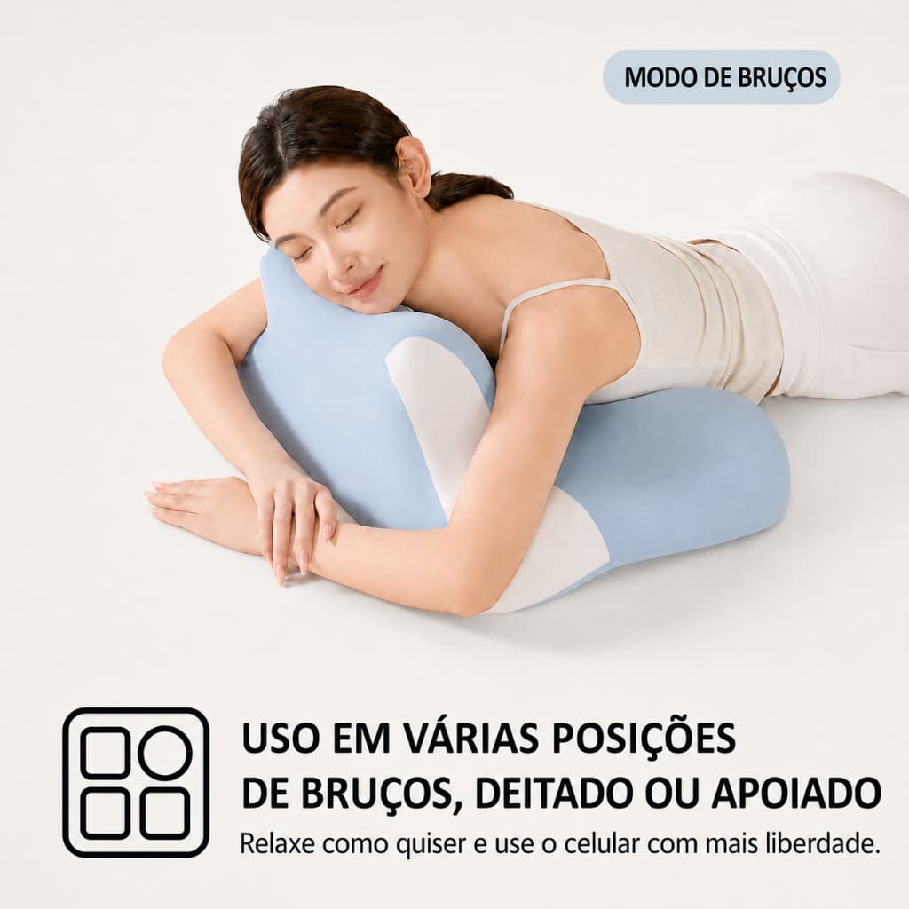 Multifunctional Ergonomic Pillow Cervical Support Zero Pressure Memory Foam Anti Pain