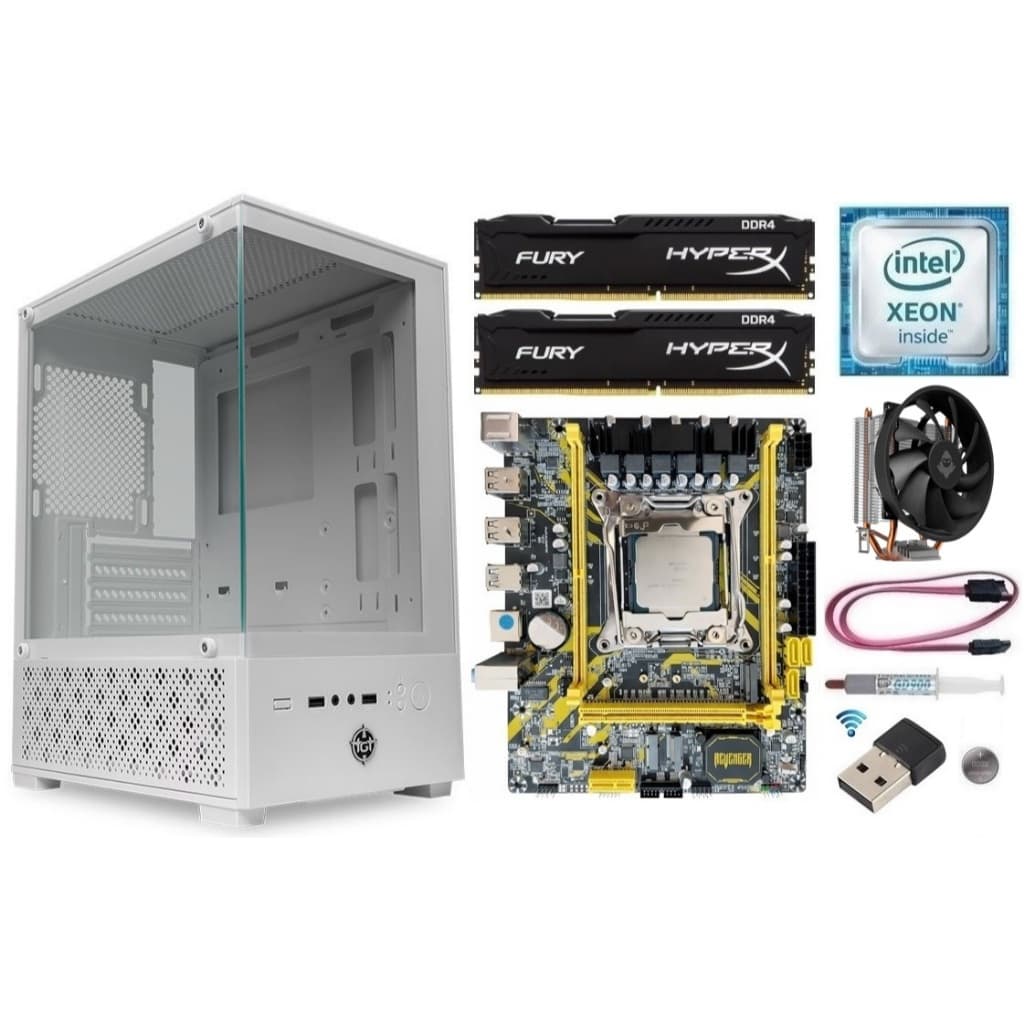 Kit Gamer X99 Xeon E5 2660 v3/ 8GB-16GB DDR4/ Cooler + Gabinete