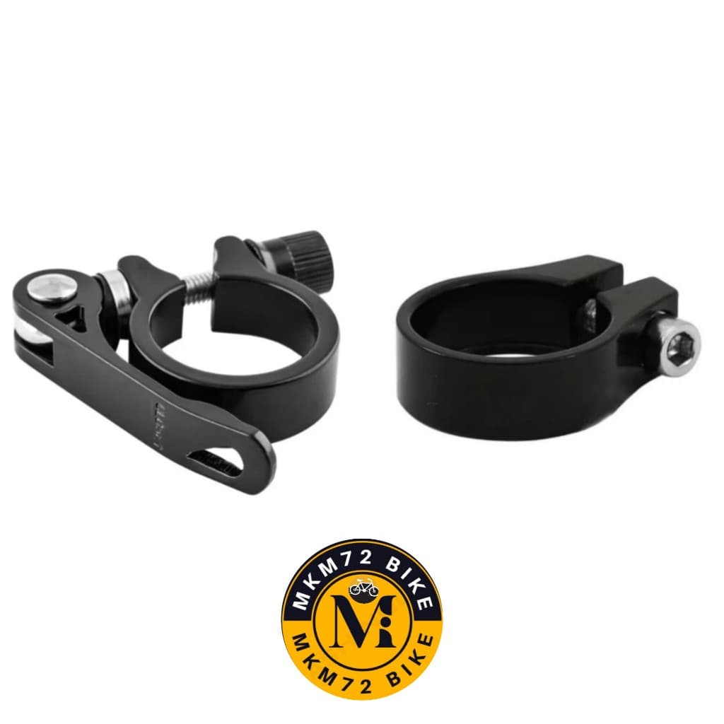 Abraçadeira De Selim Alumínio Gta 31,8mm Com Blocagem P/ Canote 27.2
