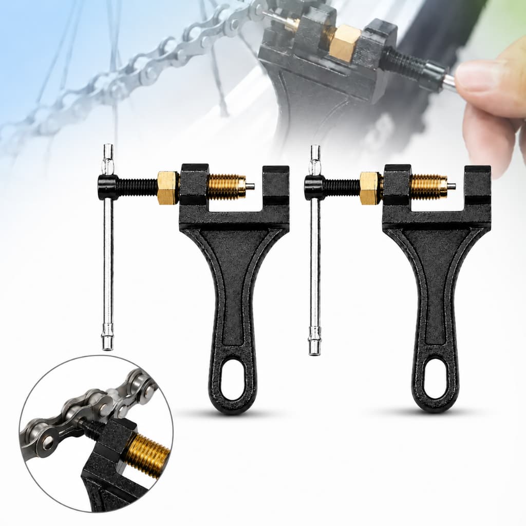 2 Chave Extrator De Corrente de Moto bicicleta bike sacador tira Pino Tamanho 420/530 tira gomo