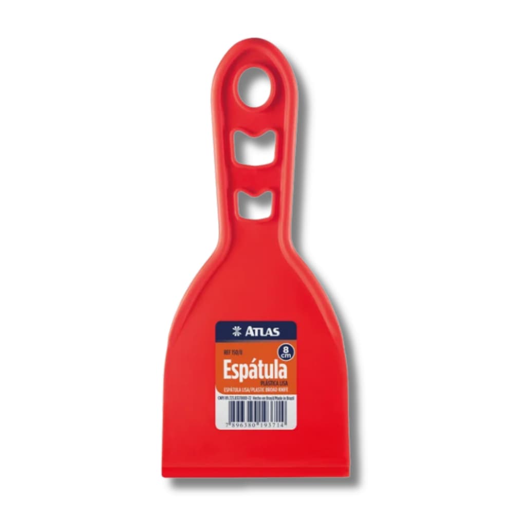 Espátula De Plástico Lisa 8cm - Atlas 150/8