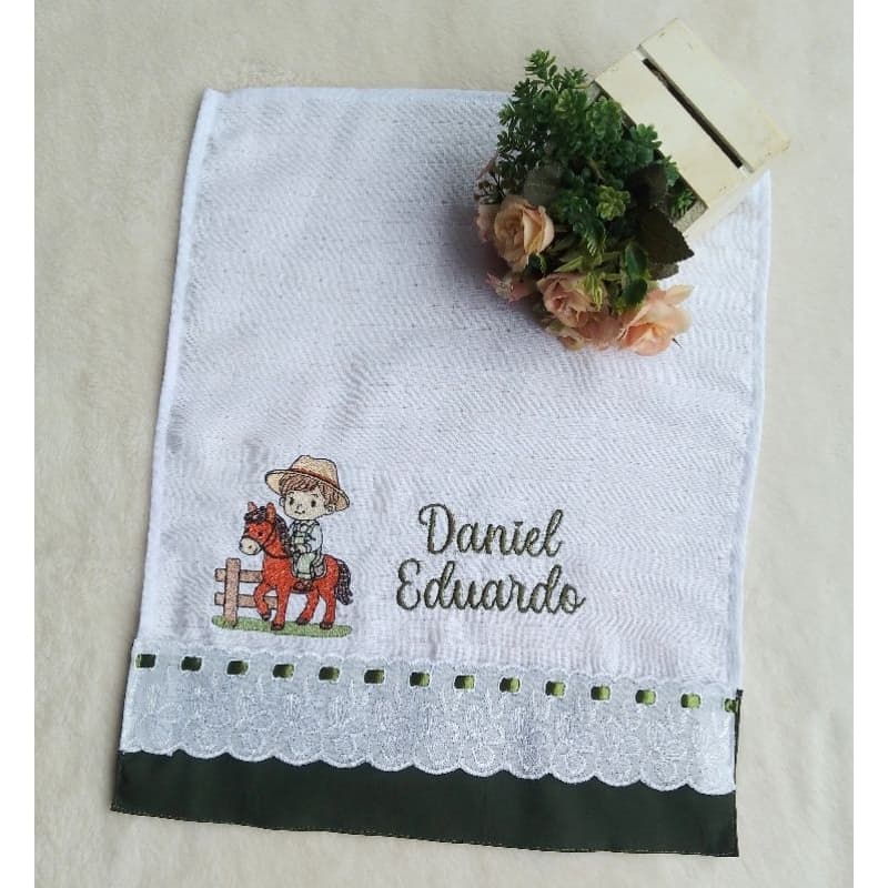 fralda de boca personalizada para bebê,fralda de boca bordada ,fralda de boca,fralda bordada