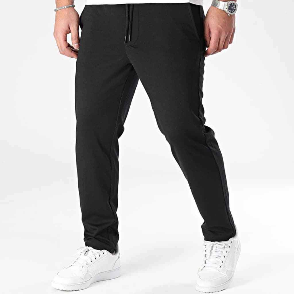 Calças de Moletom Jogger Masculina Skinny Slim Amarração Academia Treino Oferta