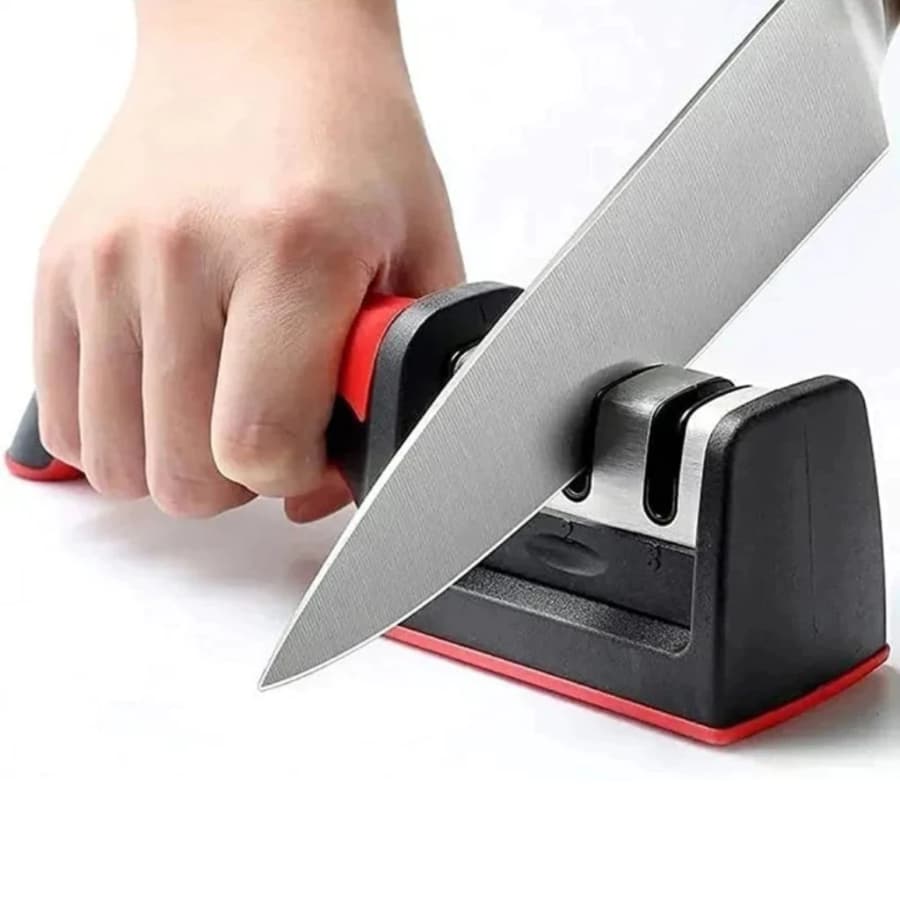 Kit 6 Afiador Amolador De Facas Em Aço Inox Com 3 Afiadores Amolador De Faca - ATACADO/REVENDA
