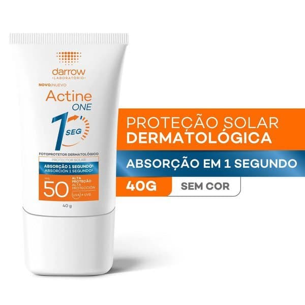 Protetor Solar Facial FPS50 Darrow Actine One/Colors - 40g