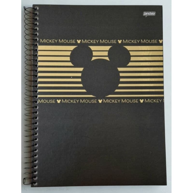 Caderno Espiral Mickey – 80 Folhas