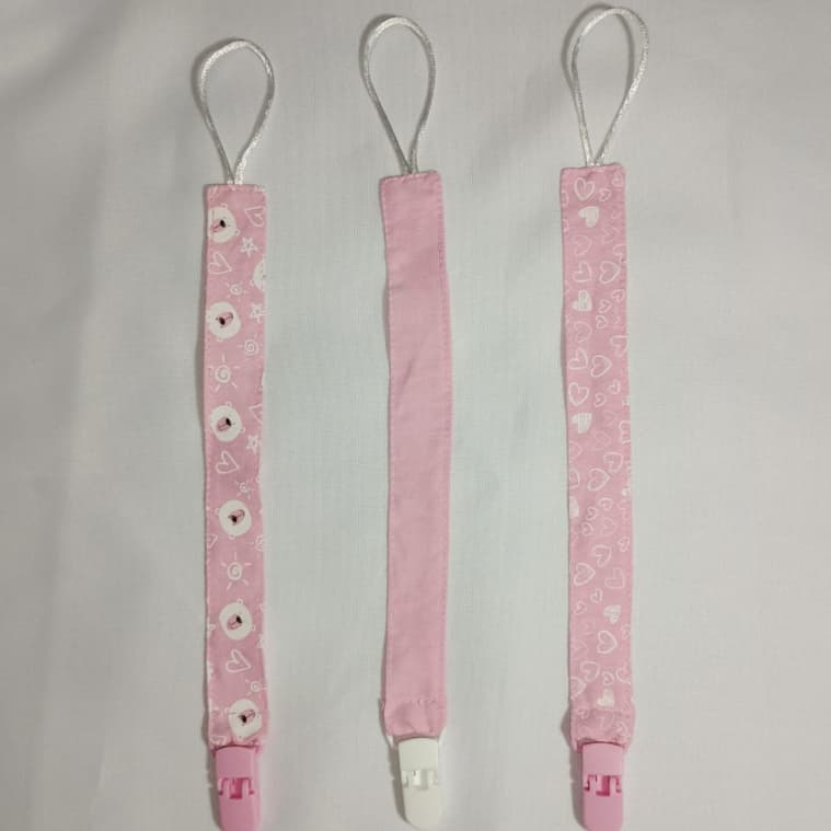 KIT COM 3 PRENDEDORES DE CHUPETA