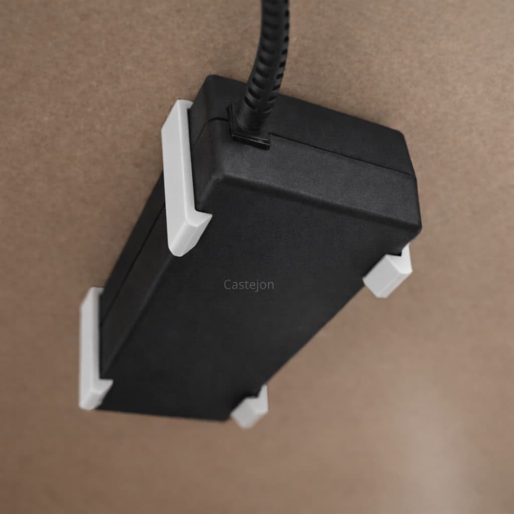 Suporte Para Fontes Carregador 4,5x3cm - 2 Unidades
