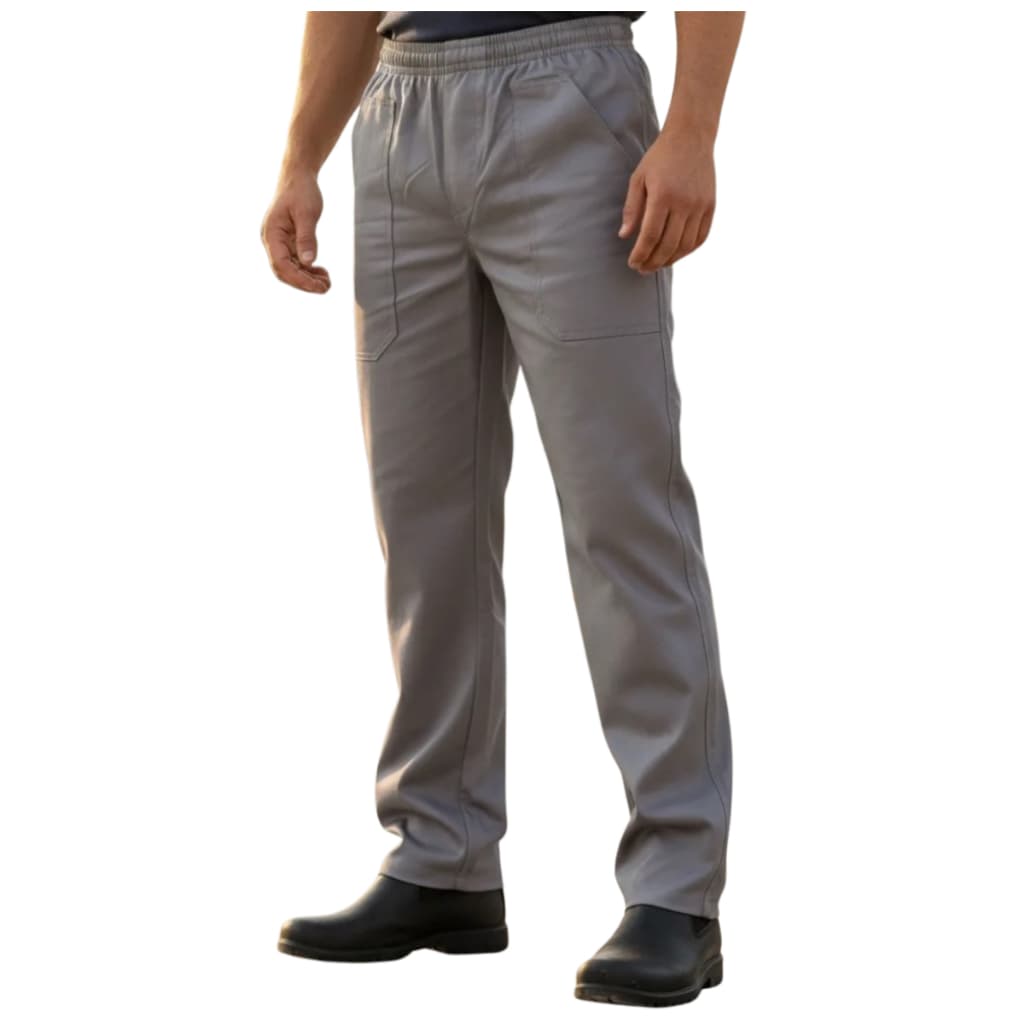 Calça De Brim Durabilidade Alta Trabalho Pesado Alta Qualidade Reforçado Uniforme Profissional