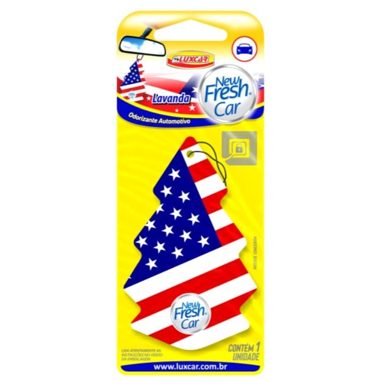Odorizante Cheirinho Automotivo NewFresh Car Lavanda Carro Perfumado - Luxcar