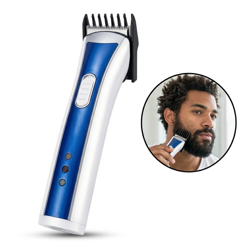 Barbeador Elétrico Nova NHC-3780 Barba e Acabamentos Original Nota Fiscal e Envio Imediato.