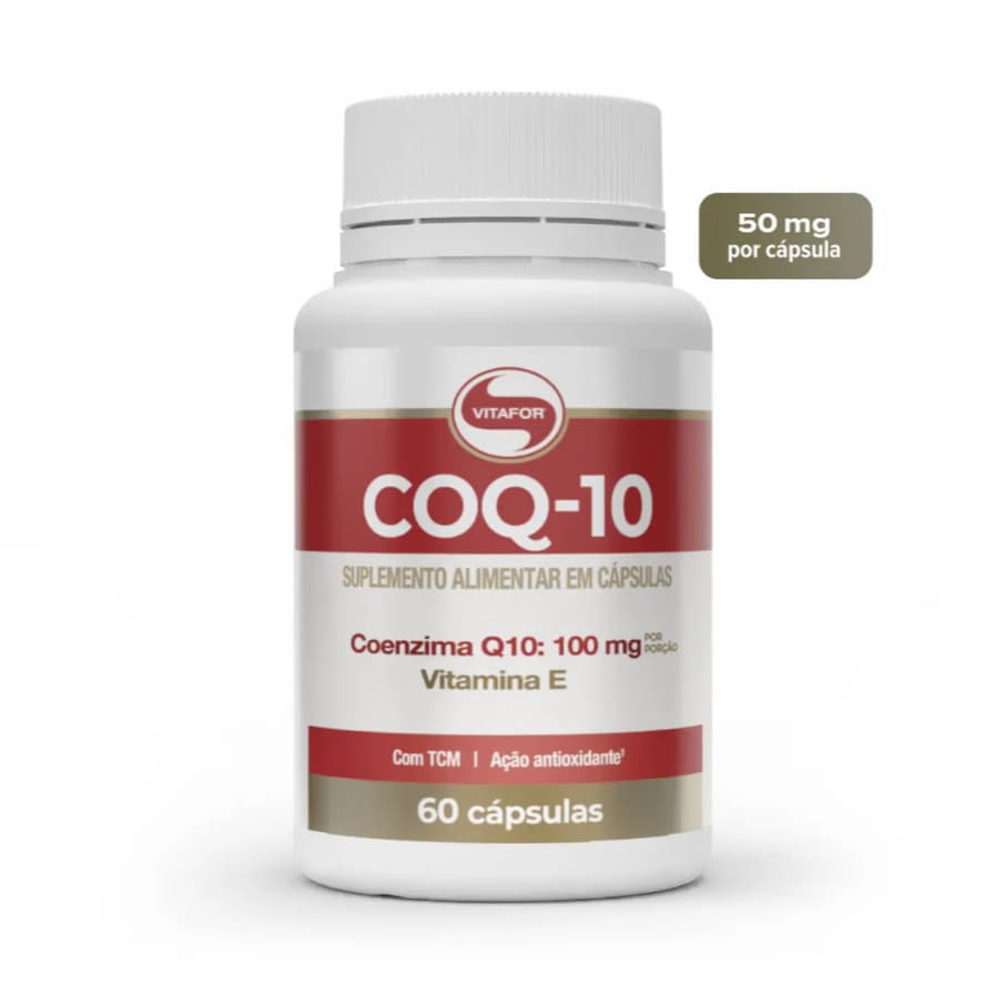 Coenzima Q10 100mg 60 Cápsulas - Vitafor