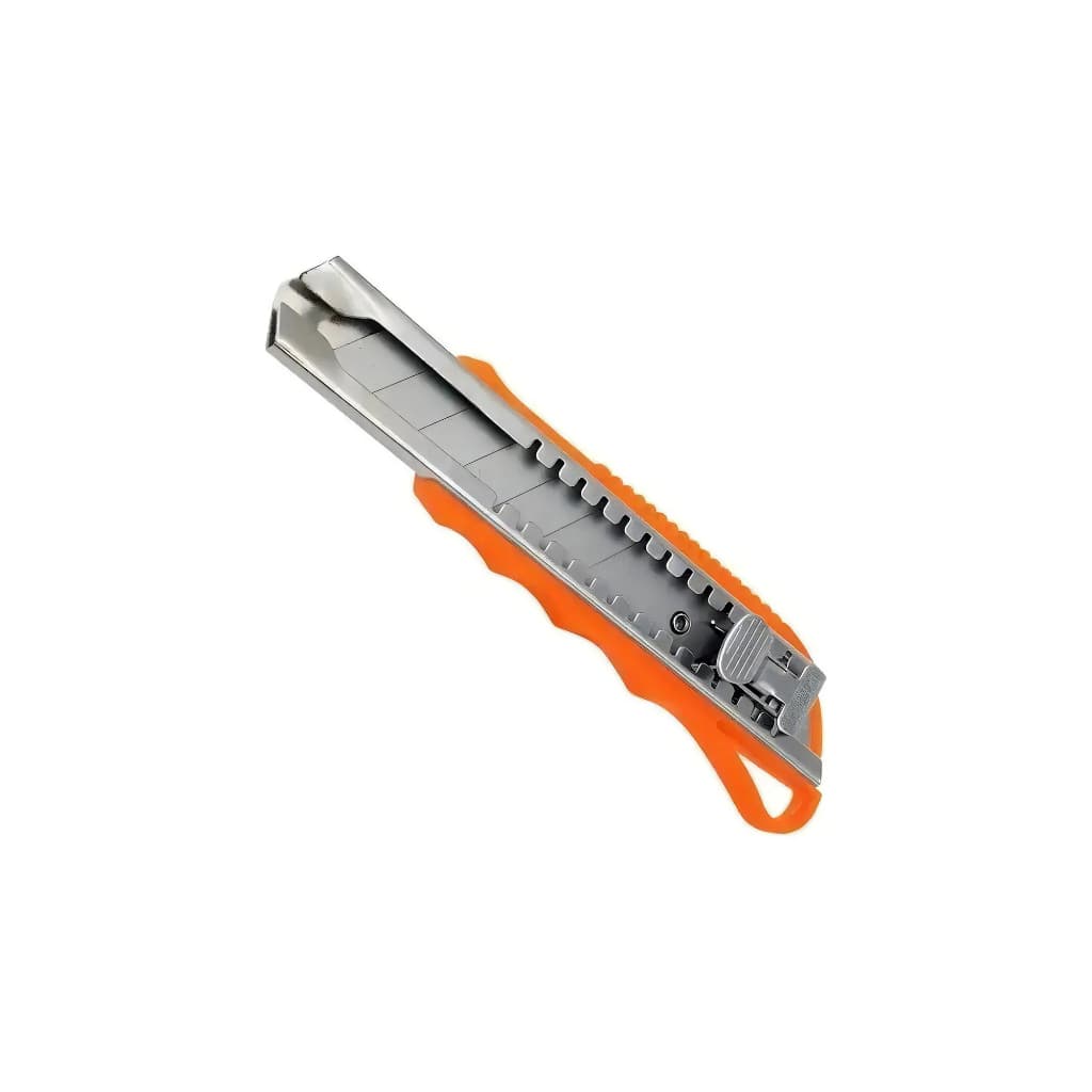Estilete Profissional 25mm Reforçado Lâmina SK5 Super Afiada Trava de Segurança Alta Durabilidade