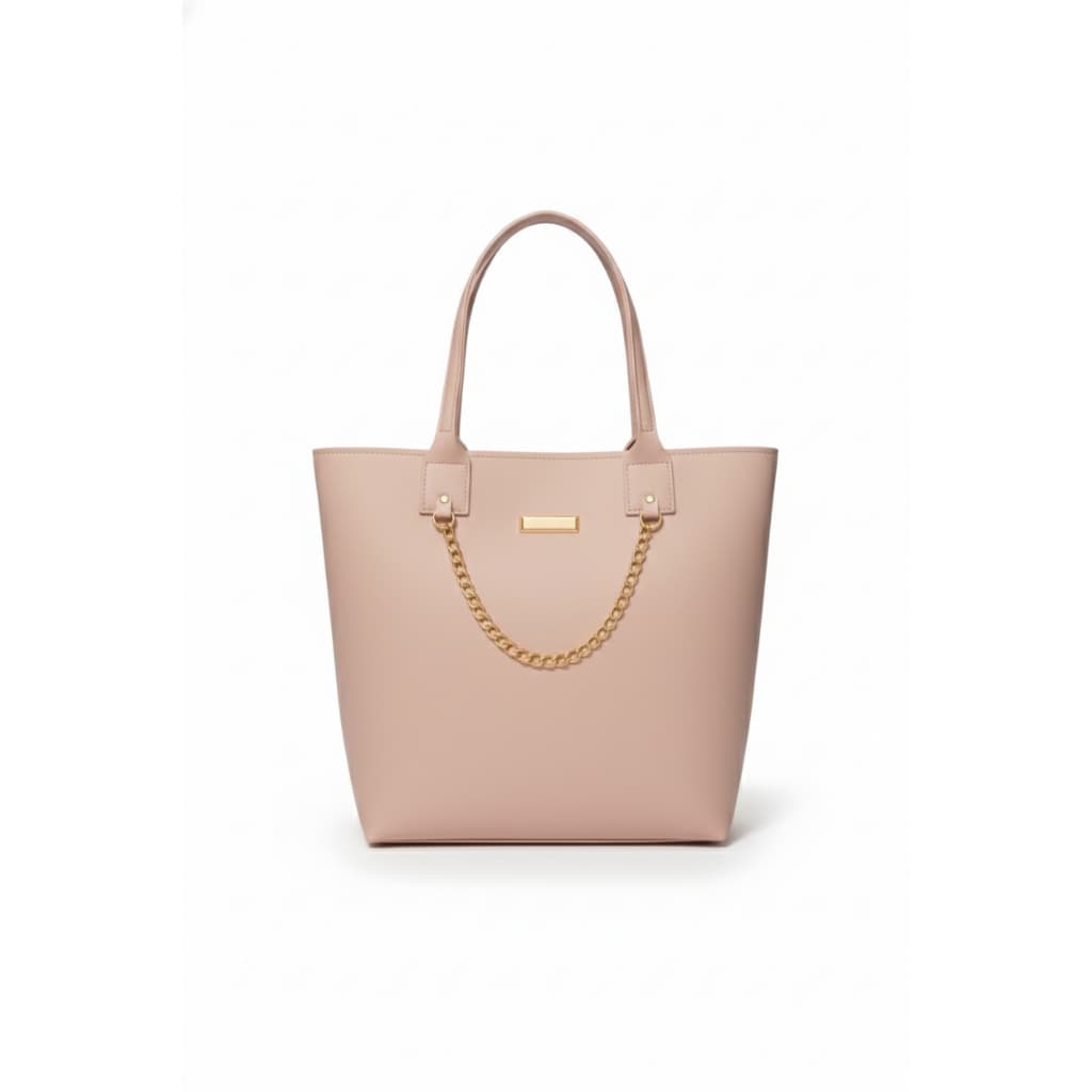 Bolsa Feminina Grande Sacola Tote Alça de Ombro Corrente Luxo Promoção shopper