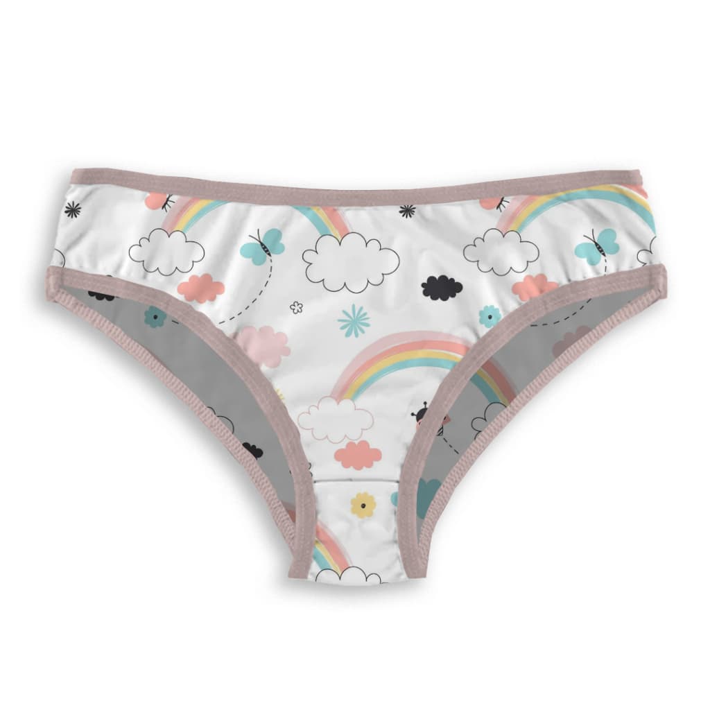 Calcinha Infantil Menina Moça Premium Forro 100% Algodão Confortável Estampas Sortidas