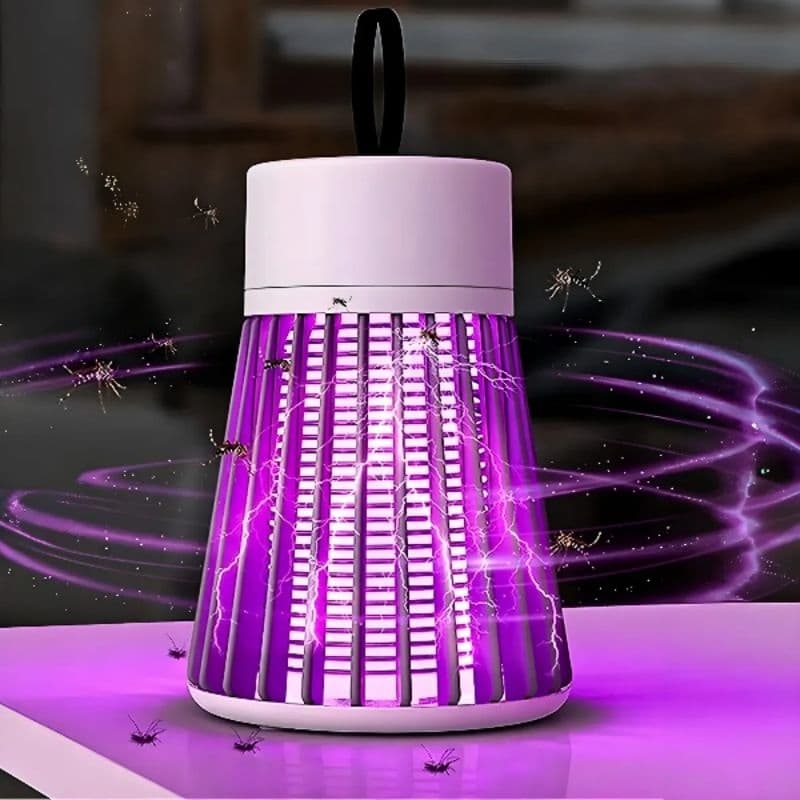 Lâmpada Decorativa Inseticida LED Mata Mosquitos