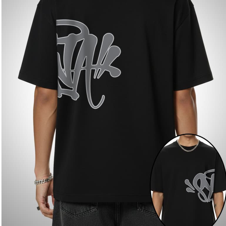 Camiseta Streetwear Estilo Gringo Hip Hop Y2k Syna Algodão Premium Envio No Mesmo Dia