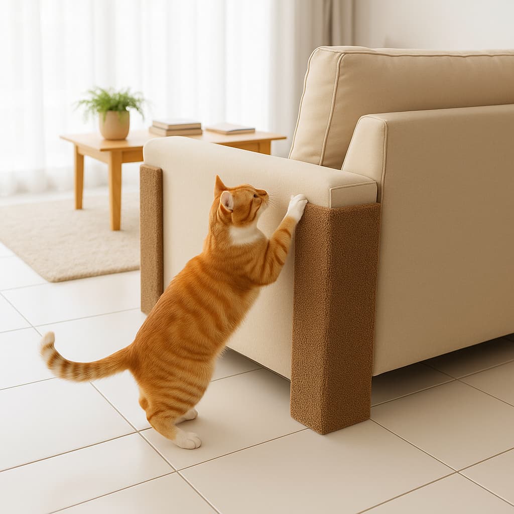 Dois Arranhadores De Gato Kit Indispensável Para seu Sofá