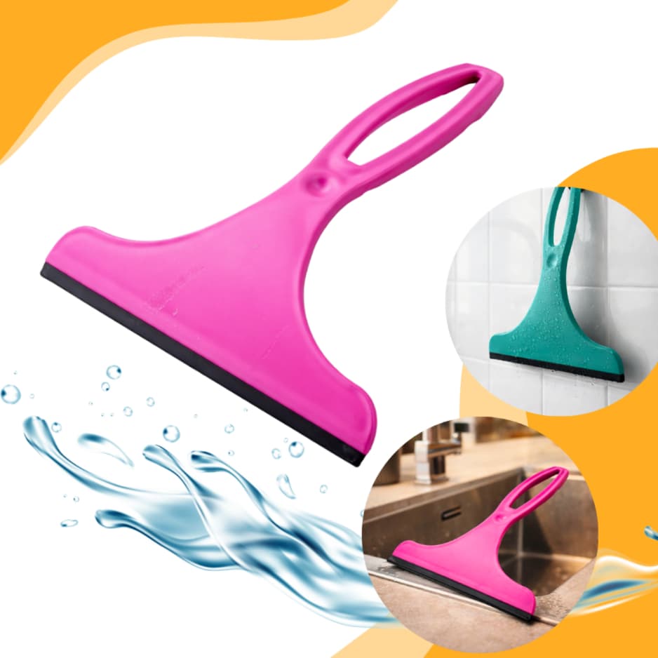 Rodinho De Pia Cozinha Box Banheiro Seca Multiuso Limpeza Resistente Mini Rodo Com Cabo