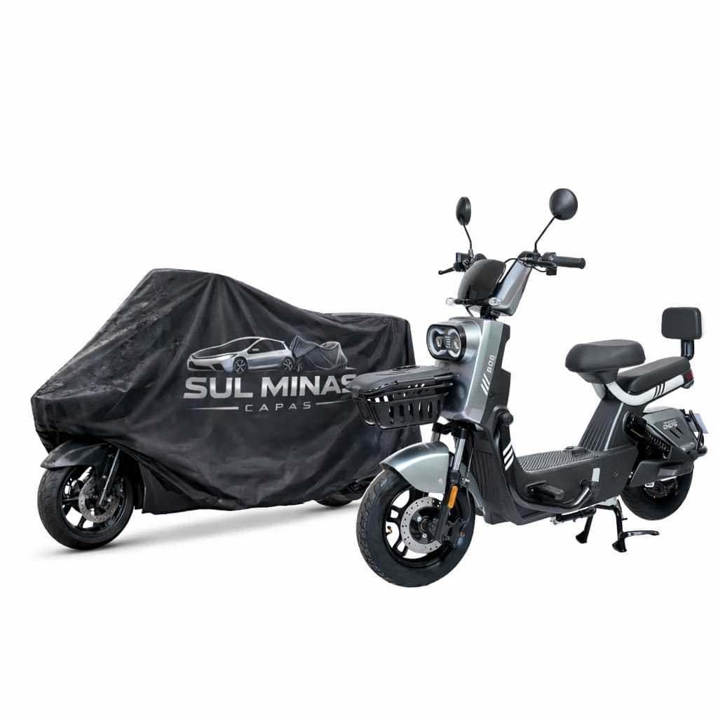 Capa Couro Protetora Impermeável Scooter Elétrica Chefe Bob
