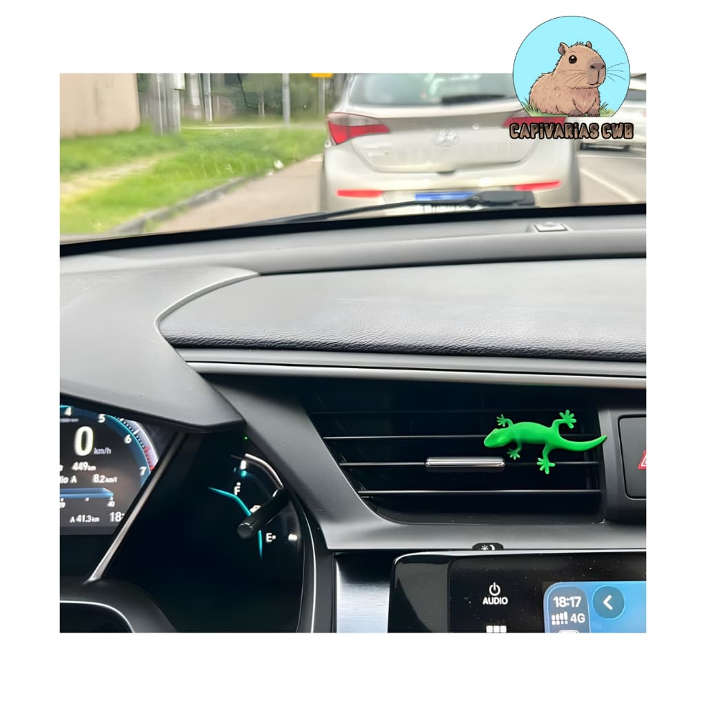 Lagartixa Gecko para difusor de ar do carro - Decorativa sem aroma