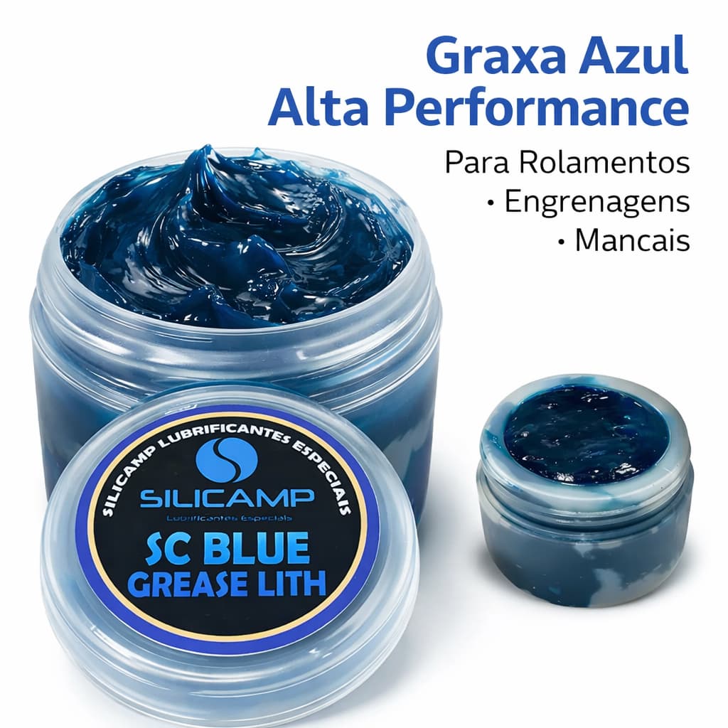 Graxa Multiuso Lítio Azul Rolamento  SC BLUE GREASE LITH 60g