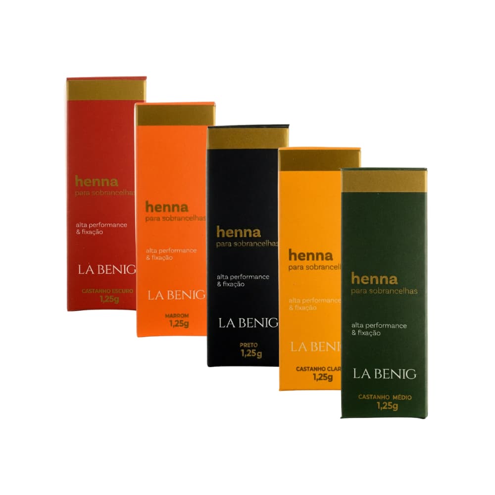 Henna La Benig 1,25g - Profissional