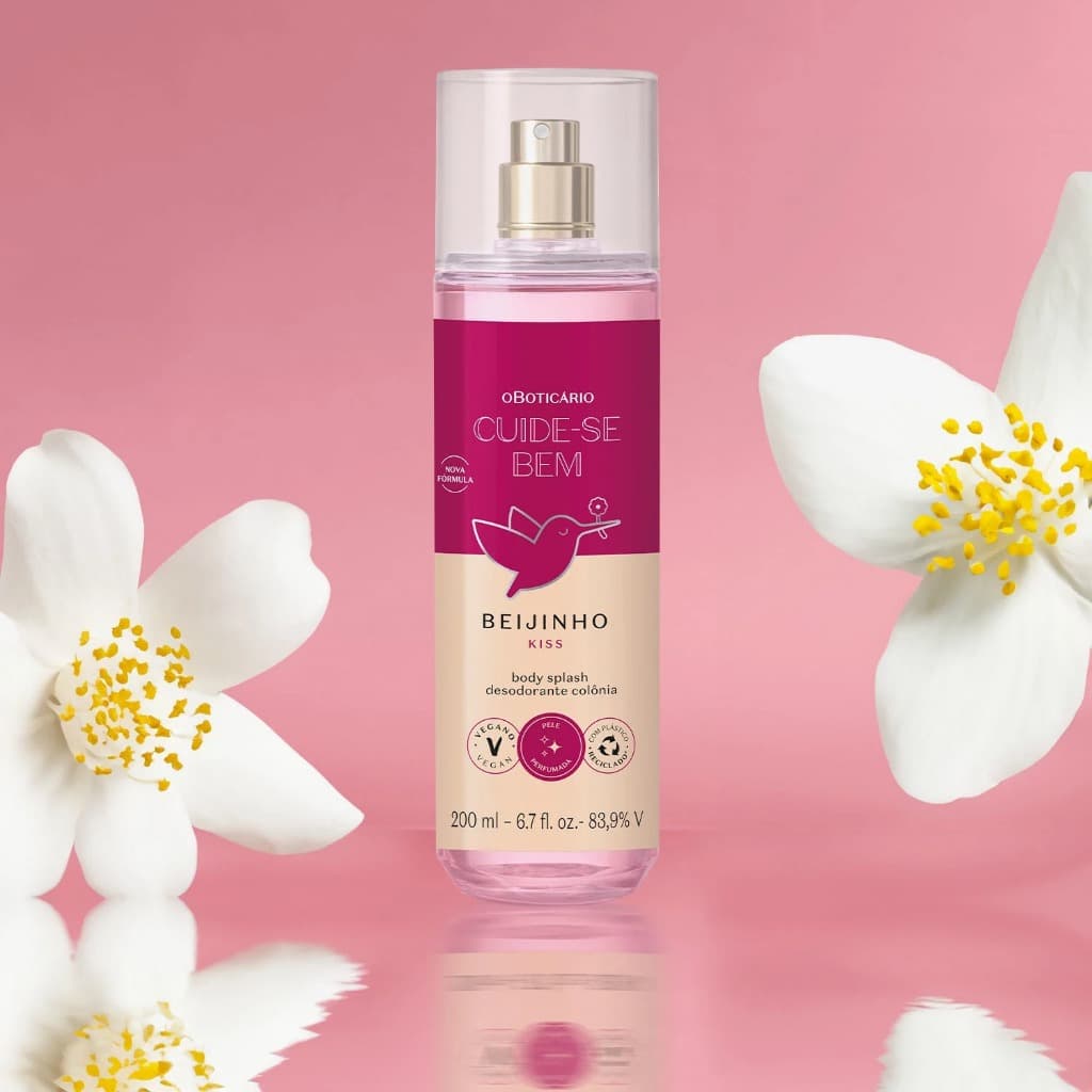 Body Splash Beijinho: Frescor e Doçura Para Sua Rotina