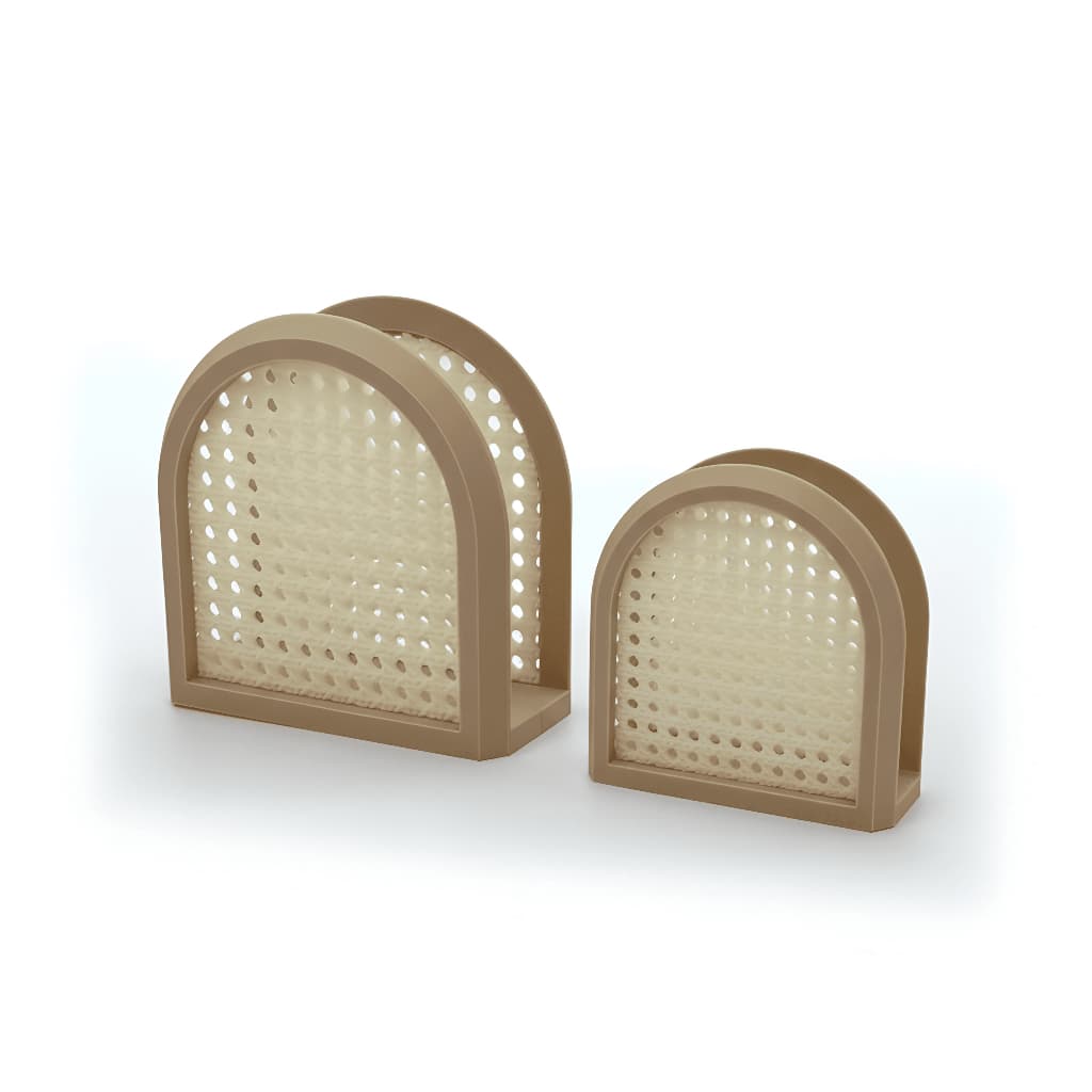 Porta Guardanapos Cestinha, Utensílio Doméstico, Acessório para Cozinha e sala decorção mesa posta moderno, impressão 3D