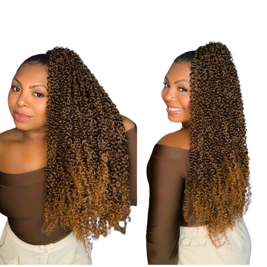 Aplique De Cabelo orgânico Fibra Premium bio vegetal