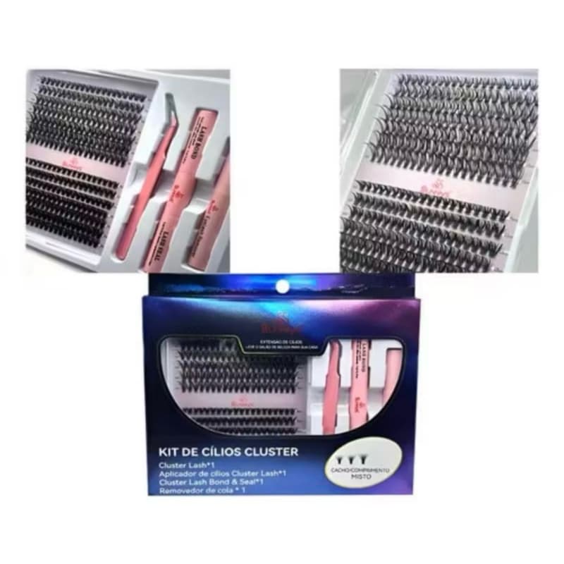 Sunnys cílios cluster lash lift extensão de cílios