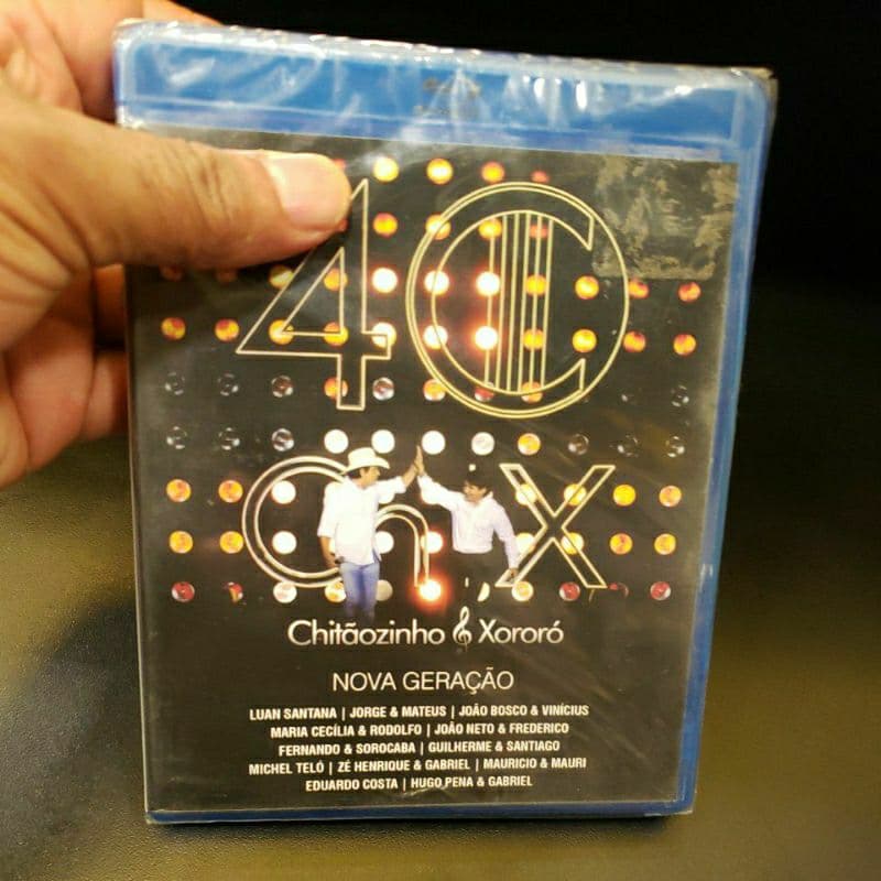 CHITAOZINHO E XORORO BLU-RAY NOVA GERAÇÃO LACRADO