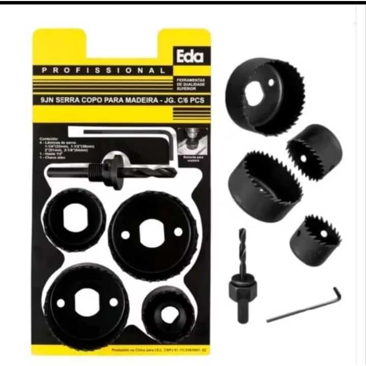 kit Serra Copo 6 pc EDA