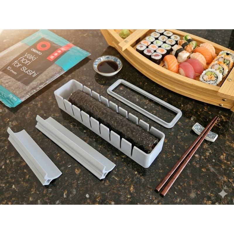 Kit Molde para Fazer Sushi em Casa