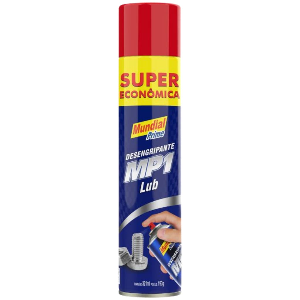 Spray Desengripante Lubrificante Mundial Prime Mp1 Anticorrosivo