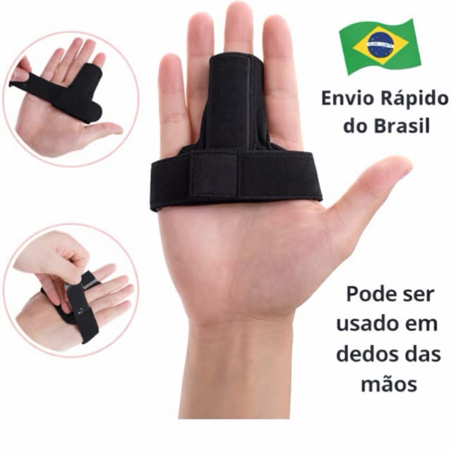 Tala Dedo Mãos proteção fraturas dor lesão gatilho ajustável alívio da dor artrite