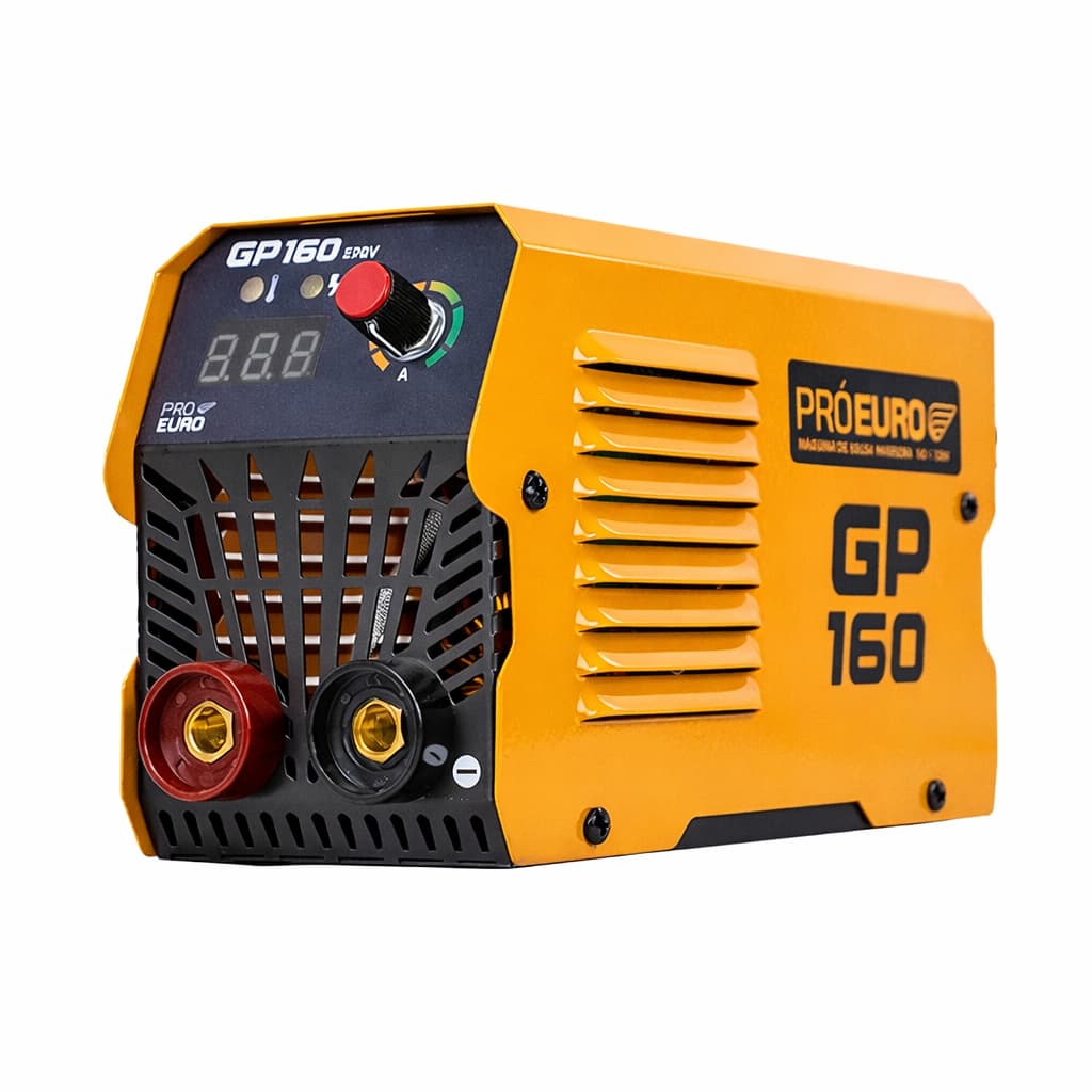 Máquina de Solda Inversora GP 160A MMA TIG LIFT 220V Pró Euro