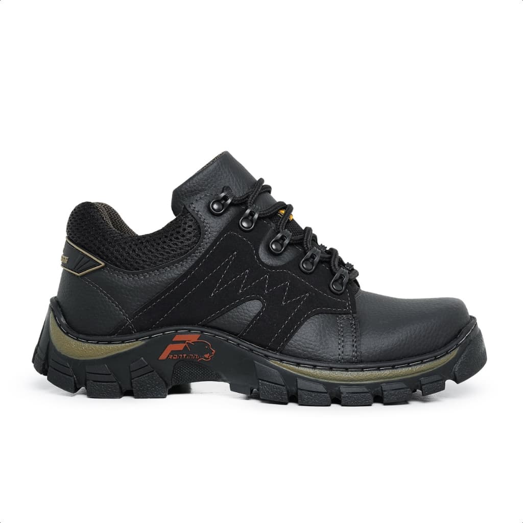 Bota Masculina Adventure Coturno Trabalho Reforçado Botina Tratorada