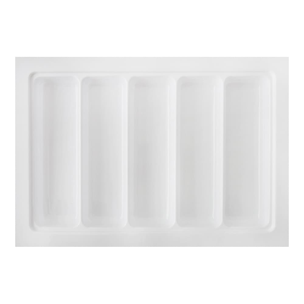 Organizador Talheres Gaveta Cozinha Organização Inteligente Divisores Branco OG-134