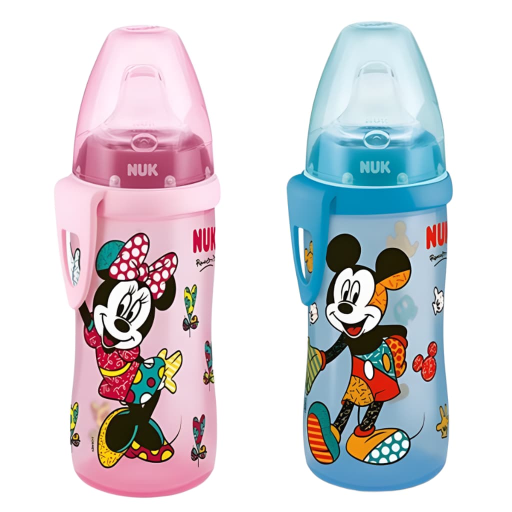 Copo de Treinamento Active Cup Nuk Antivazamento Anticolica 300mL First Choice +12m Minnie/Mickey