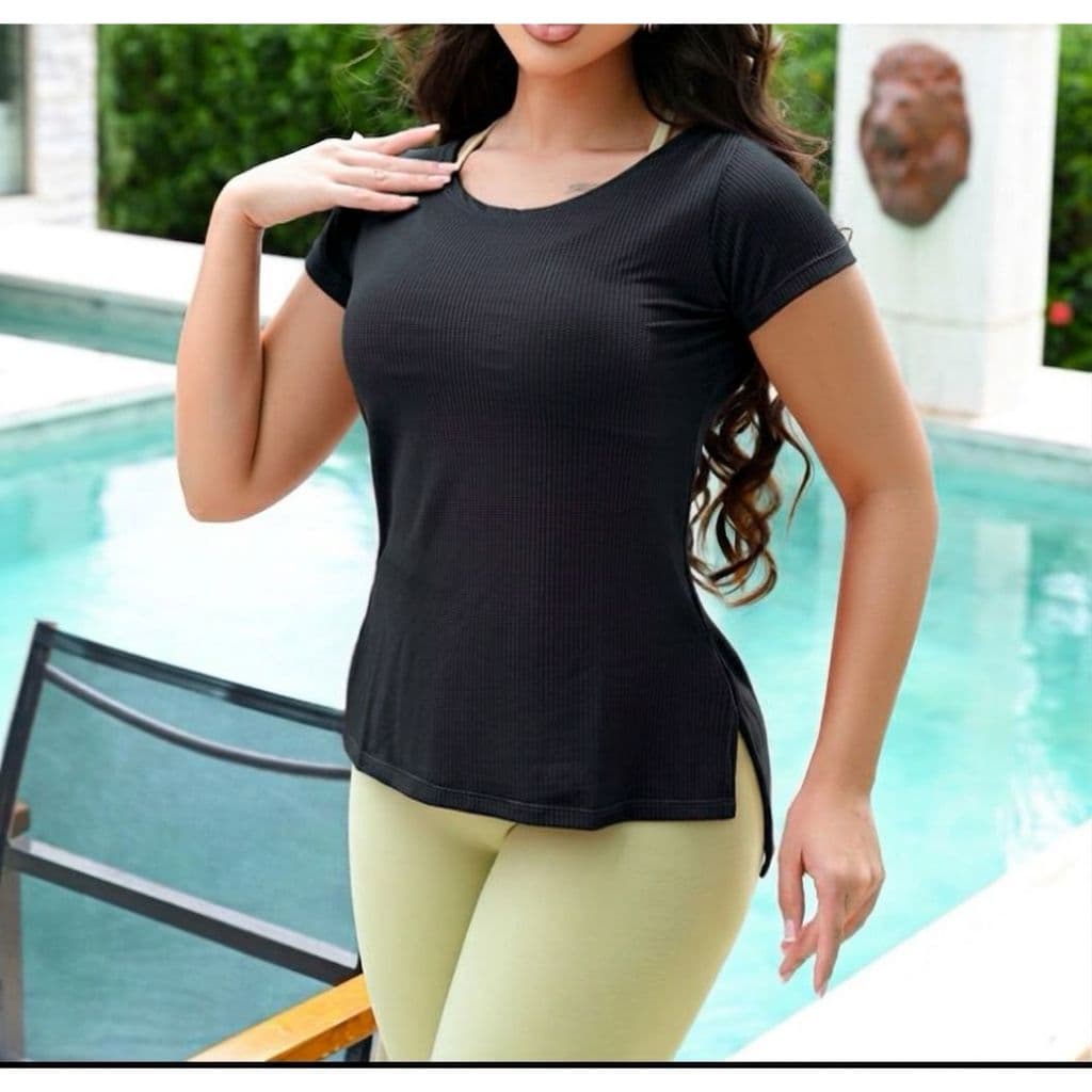 BLUSA FITNESS GIRASSOL