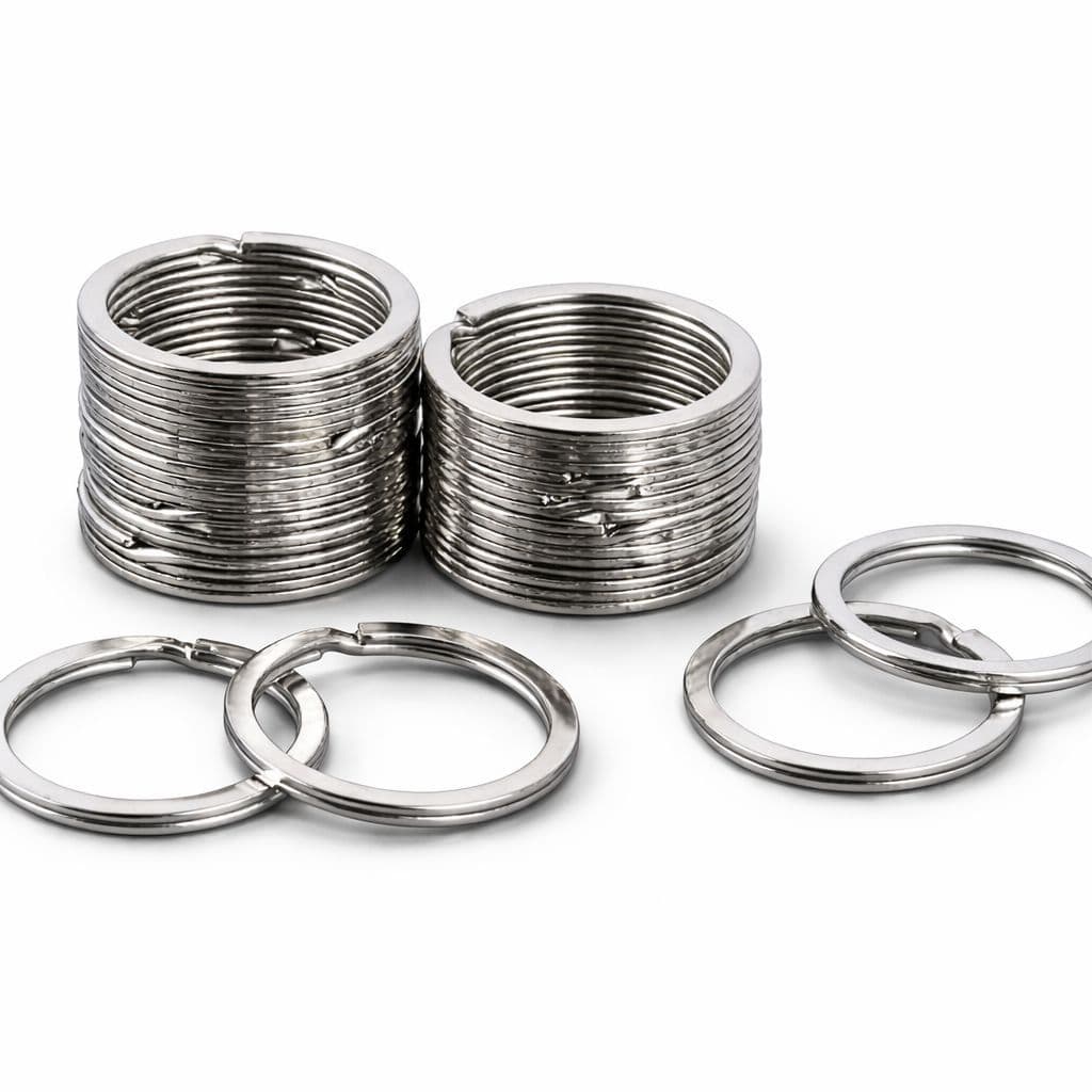 Argola Para Chaveiro Italiana Sem Corrente - 28mm 50 E 100 Unidades