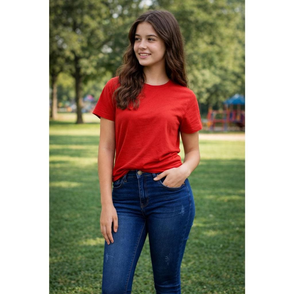 CALÇA JEANS JUVENIL MENINA 10/16 LAVAGEM ESCURA