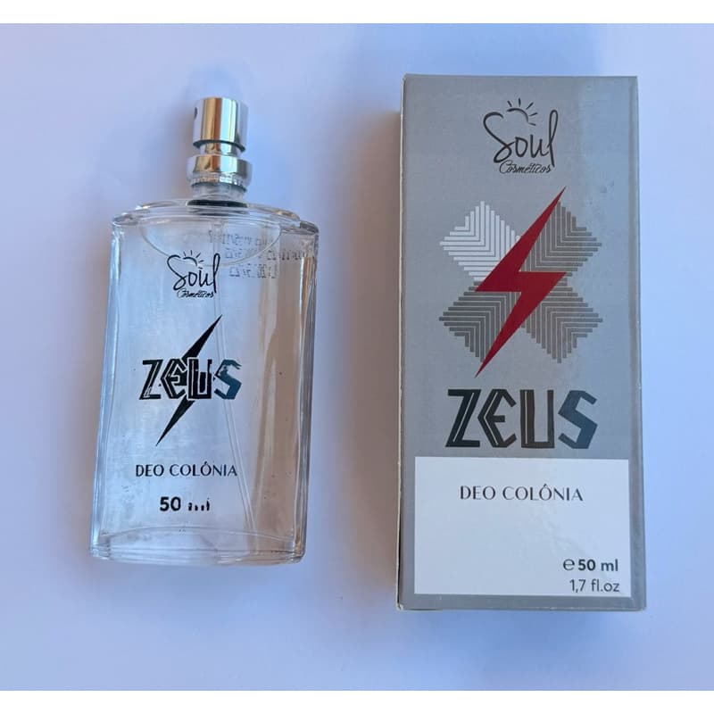 Perfume Masculino Zeus 50ml - Soul Cosméticos Original