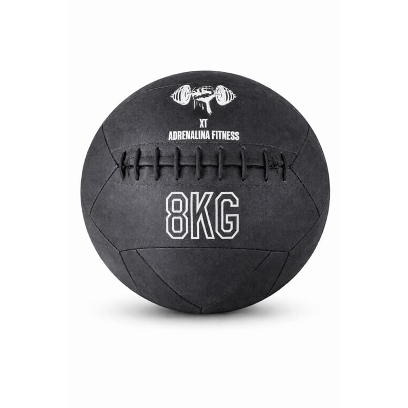 Wallball 8kg Preto Para Academia Crossfit Boll Futebol
