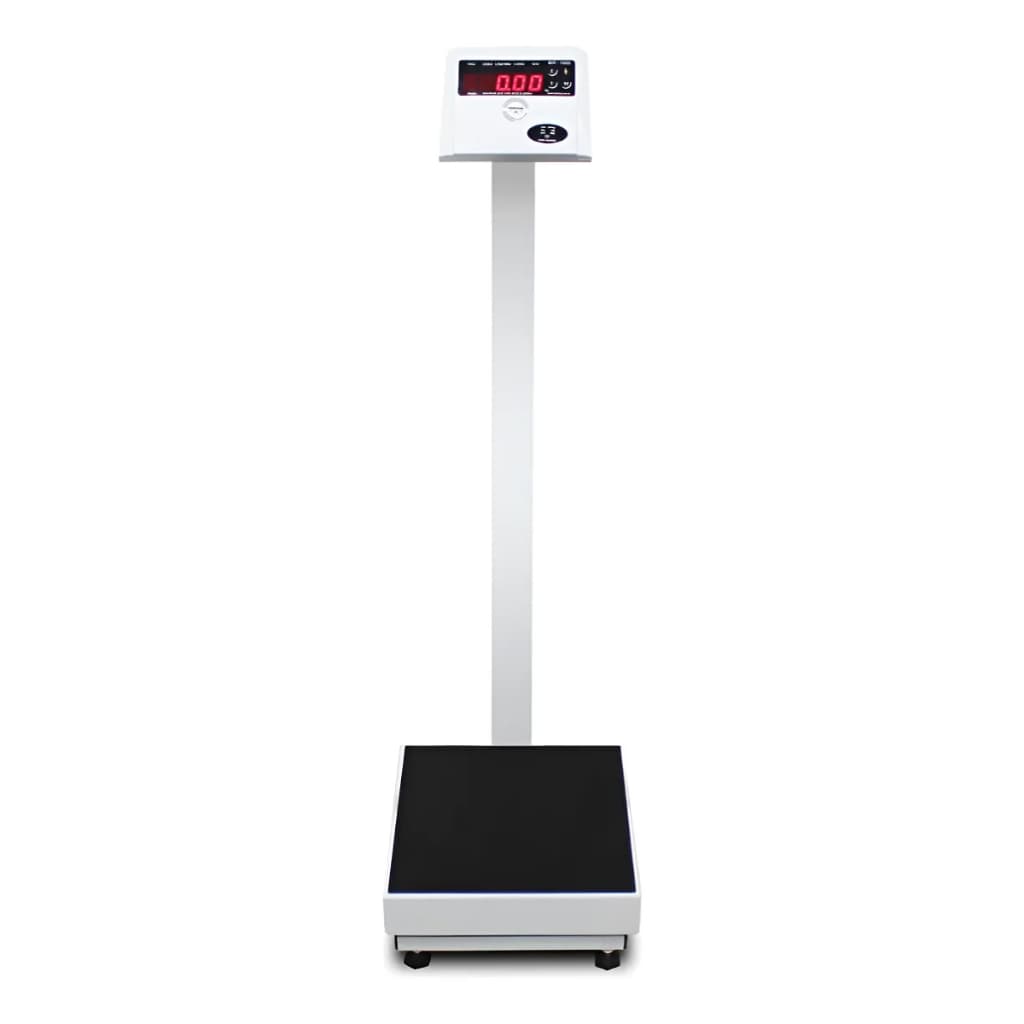 Balança Digital Comercial Ramuza Farmácia Slim 200Kg LED Branco