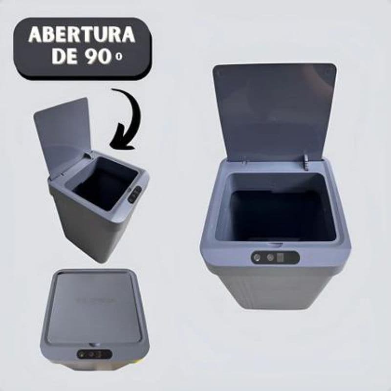 Lixeira Automática Inteligente 13 Litros com Sensor